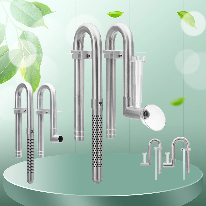 Planted Aquarium Equipment - AQUAPRO Mini Stainless Steel Inflow Outflow