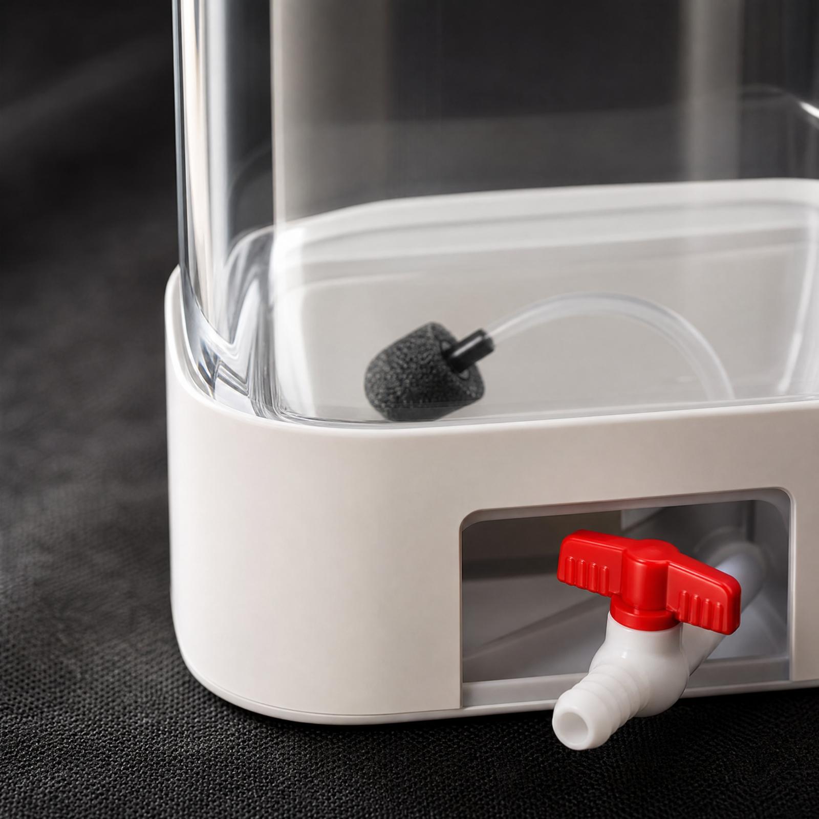 Planted Aquarium Air Stone - Compact Hydroponic Aquarium Tank High Borosilicate