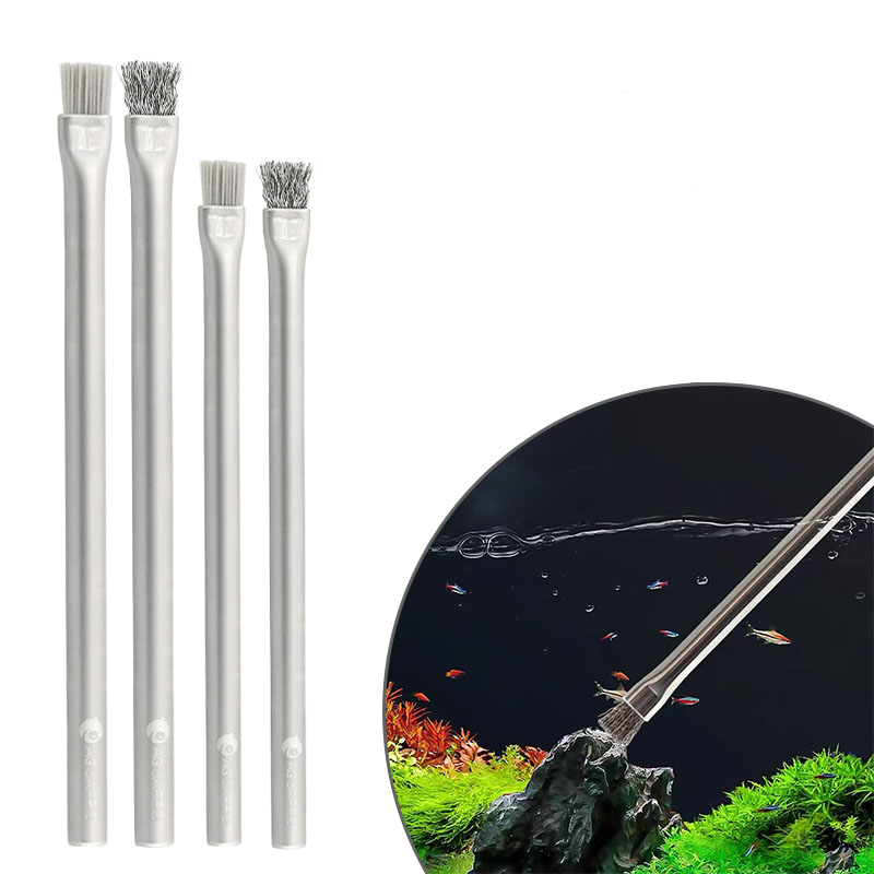 Planted Aquarium Equipment - Aquapro Algae Brush Cleaning Brush Fish