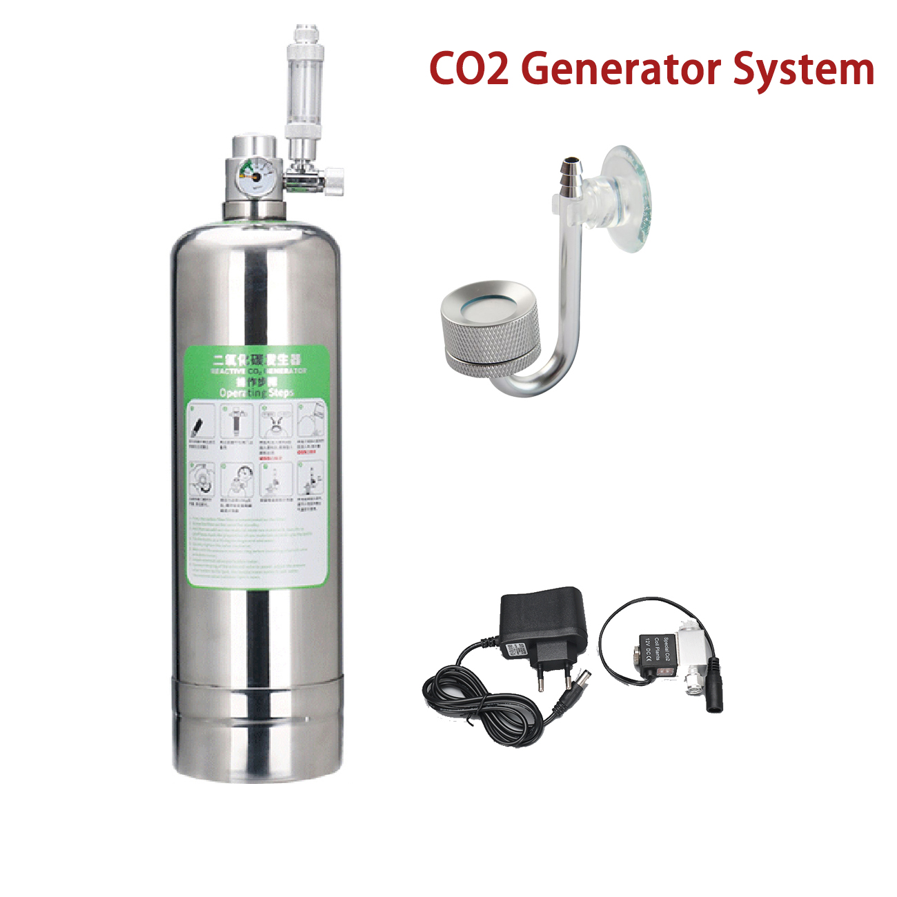 Aquarium CO2 Generator system  - огляд і ціна Planted Aquarium Co2 Kit