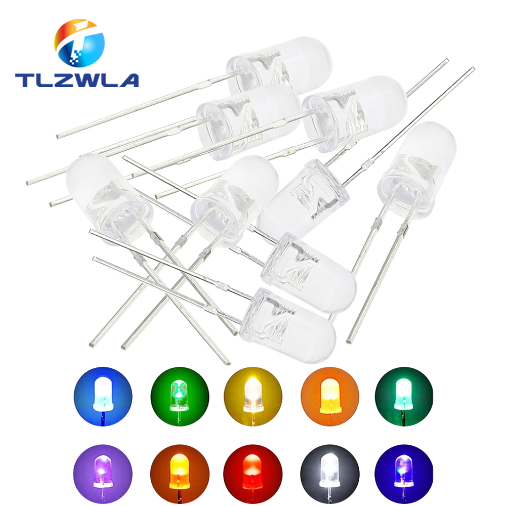 100PCS Transparent Round 5MM S - огляд і ціна Ludwigia Super Red