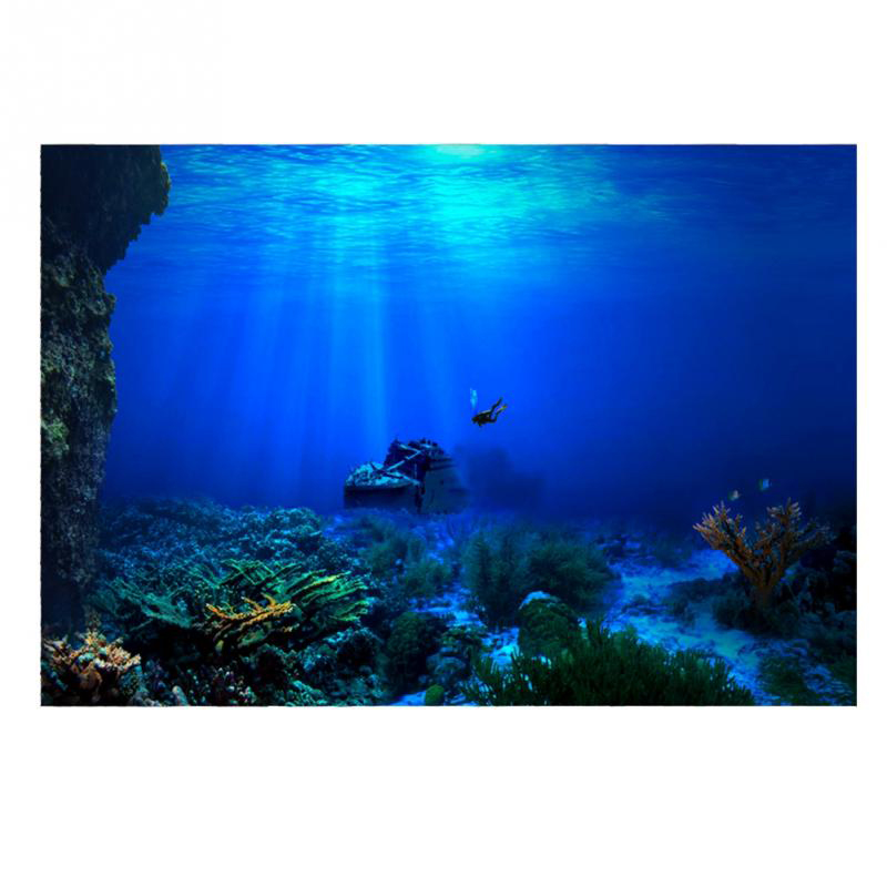 1Pcs Fish Tank Background Deco - огляд і ціна Aquarium Planted Background