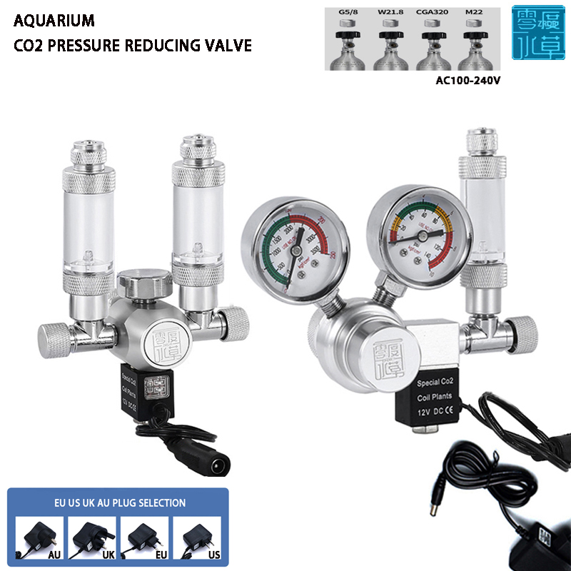 Aquarium CO2 regulator solenoi - огляд і ціна Planted Aquarium Equipment