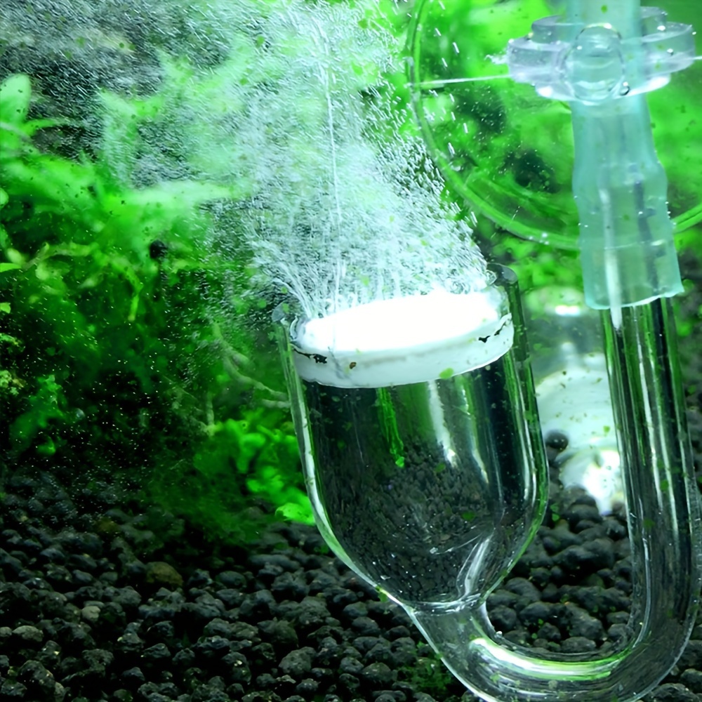 Aquarium Glass CO2 Atomizer Di - огляд і ціна Aquarium Plant No Co2