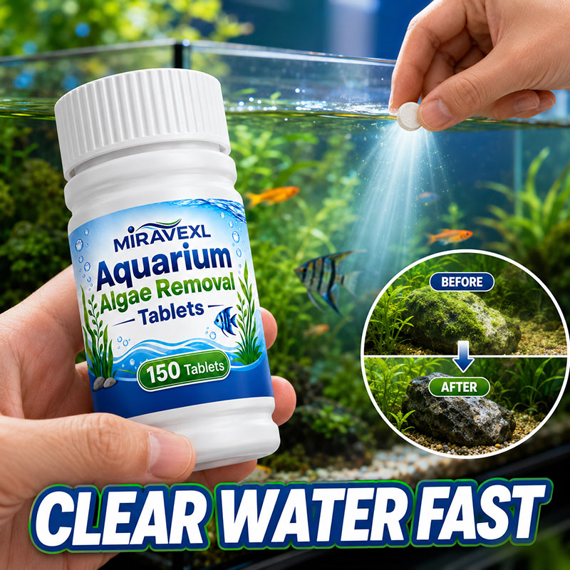 MIRAVEXL 150 Aquarium Algae Re - огляд і ціна Planted Aquarium Algae Remover