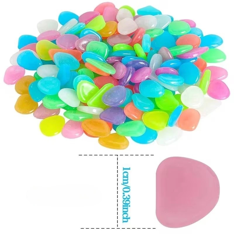 50-200pcs Glow in The Dark Peb - огляд і ціна Planted Aquarium Equipment