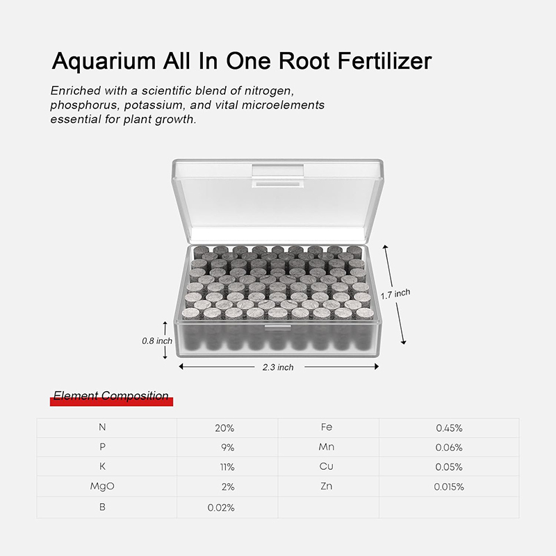 FZONE Root Tabs Freshwater Aqu - огляд і ціна Aquarium Plant Root Fertilizer